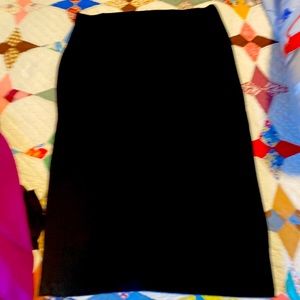 Black plain stretchy ASOS maternity skirt. Size 10.